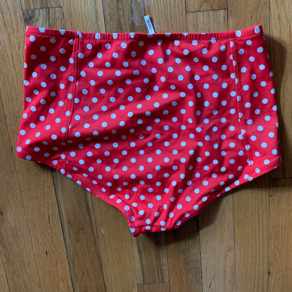 NEW J CREW BIKINI 3 PC (2 BOTTOM STYLES) in S - Picture 3 of 8